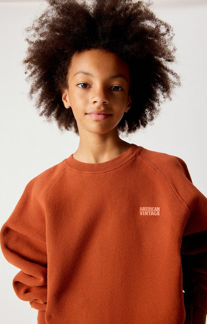 American Vintage - Kids Izubird Sweatshirt | CANNELLE VINTAGE