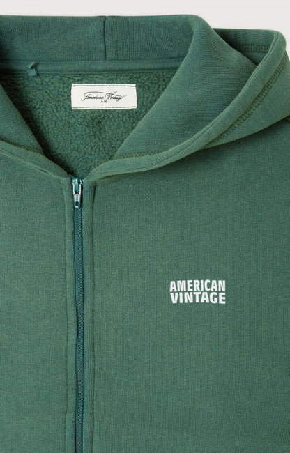 American Vintage - Izubird Zip Hoodie | VINTAGE CEDER