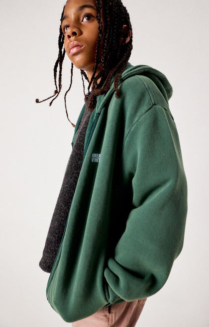 American Vintage - Izubird Zip Hoodie | VINTAGE CEDER