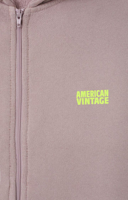 American Vintage - Izubird Zip Hoodie | PRUNELLE VINTAGE