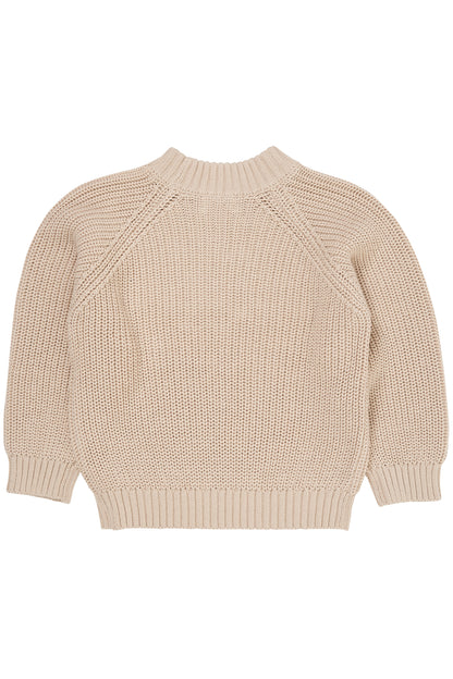 Copenhagen Colors - Knitted Classic Rib Trui Beige