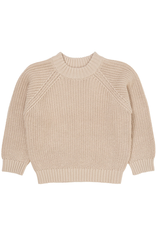 Copenhagen Colors - Knitted Classic Rib Trui Beige