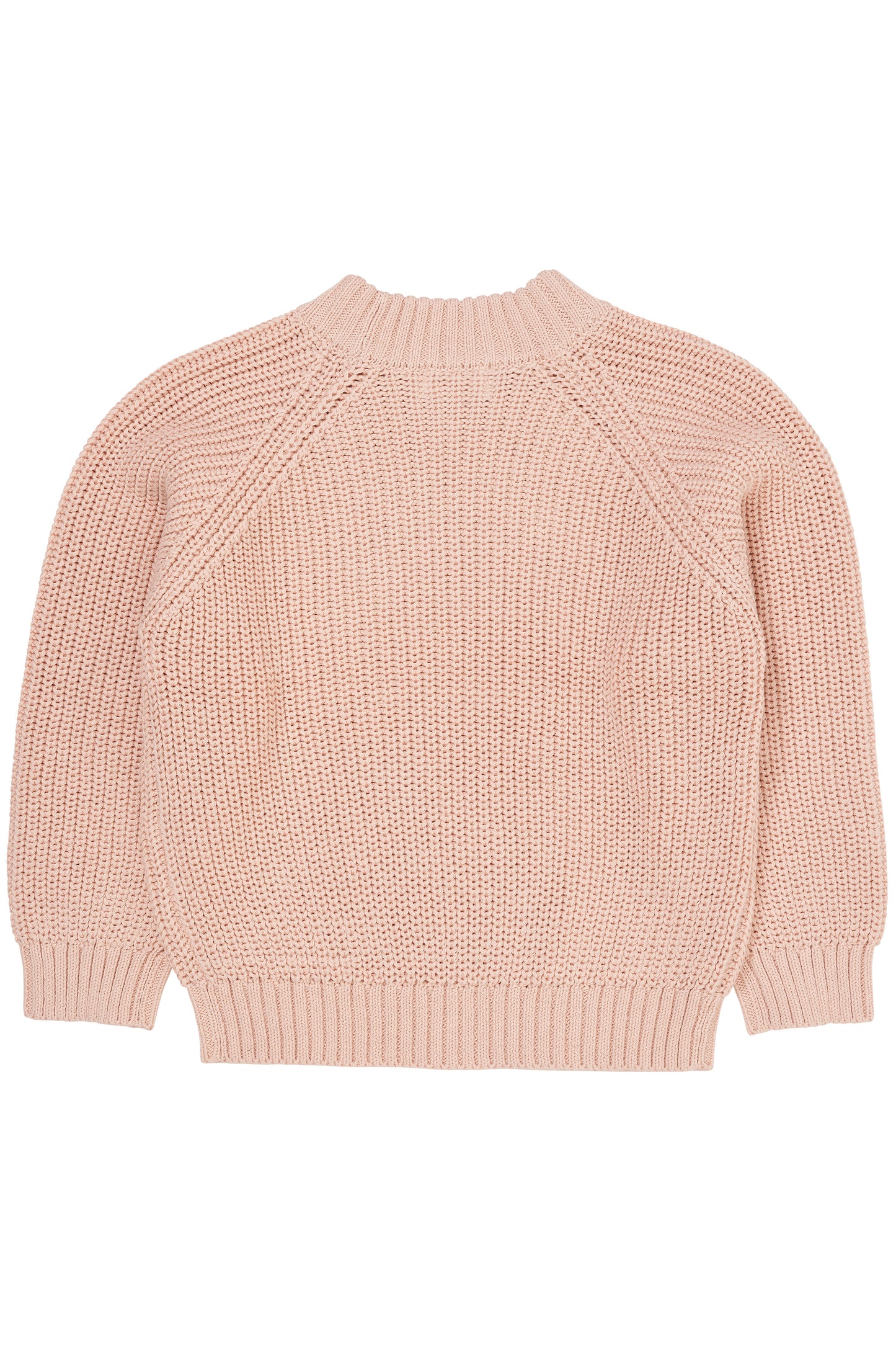 Copenhagen Colors - Knitted Classic Rib Trui Dusty Rose