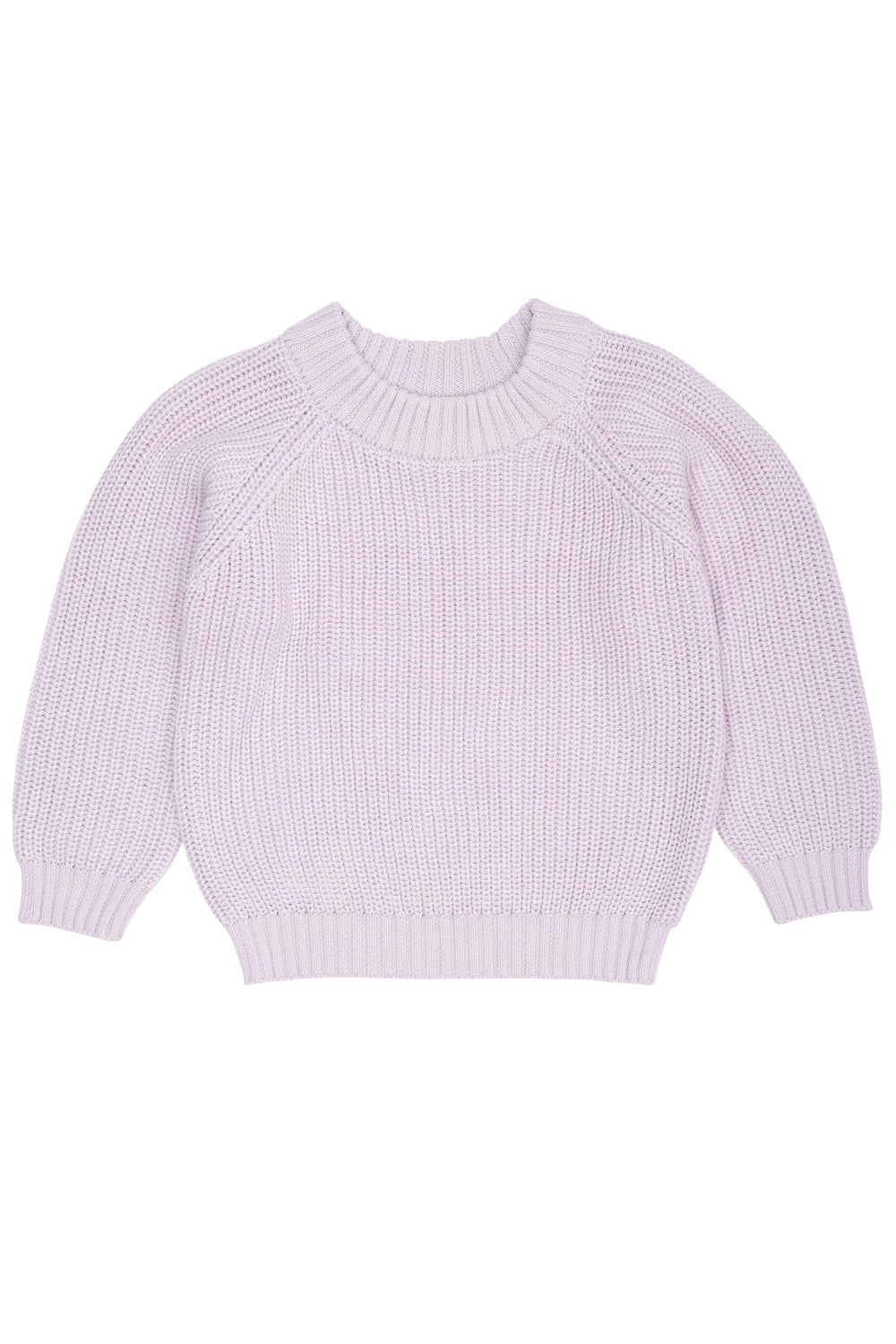 Copenhagen Colors - Knitted Classic Rib Trui Lavender