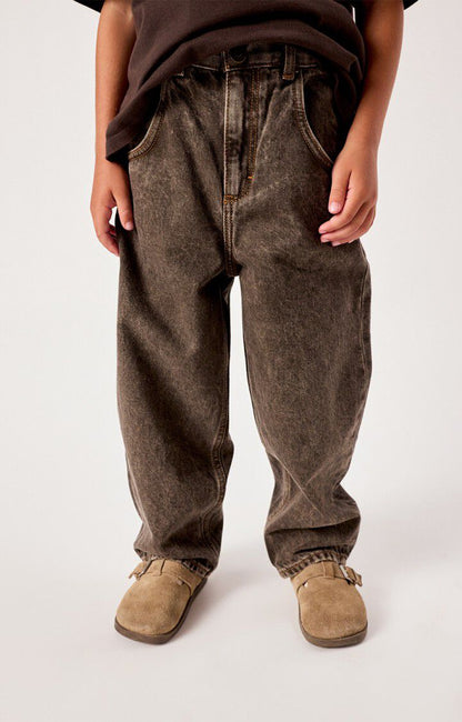 American Vintage - Oshow Balloon Jeans | STONE BROWN