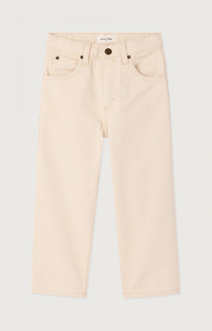 American Vintage - Kids Straight Jeans Snopdog Ecru