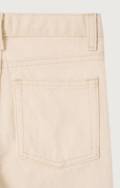 American Vintage - Kids Straight Jeans Snopdog Ecru