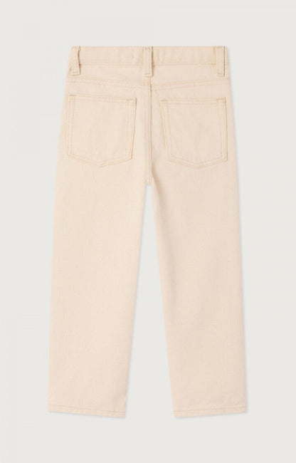 American Vintage - Kids Straight Jeans Snopdog Ecru