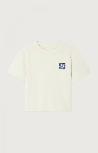 American Vintage - Ykobow Kinder T-shirt Ecru