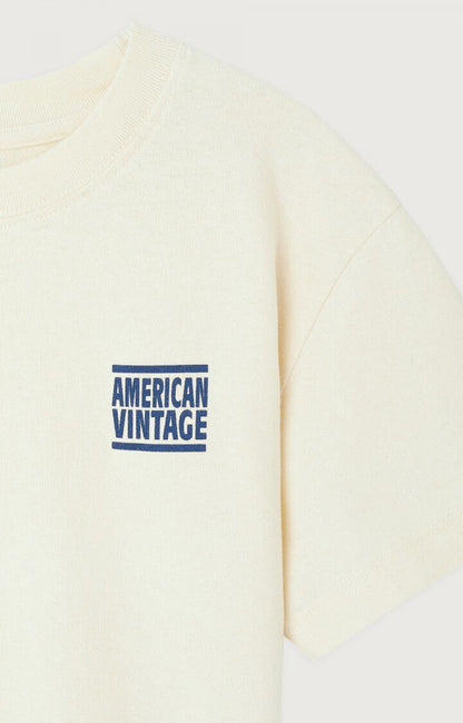 American Vintage - Ykobow Kinder T-shirt Ecru