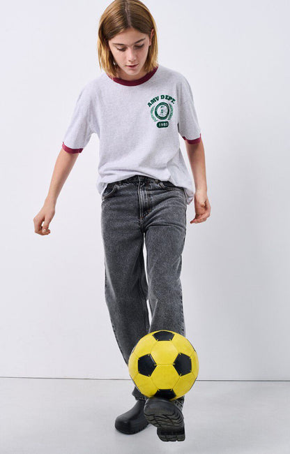 American Vintage - Yopday Kinderjeans Grey Salt and Pepper