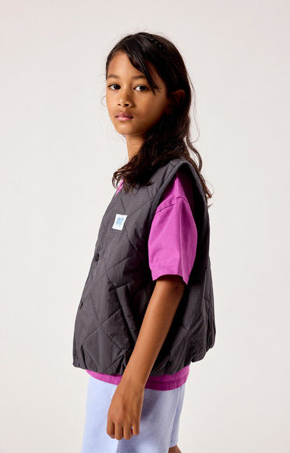 American Vintage - Yupibam Kids Jacket Gilet | CARBON