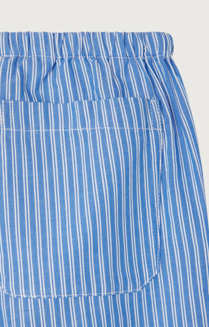 American Vintage - Trousers Zatybay Aqua Stripes