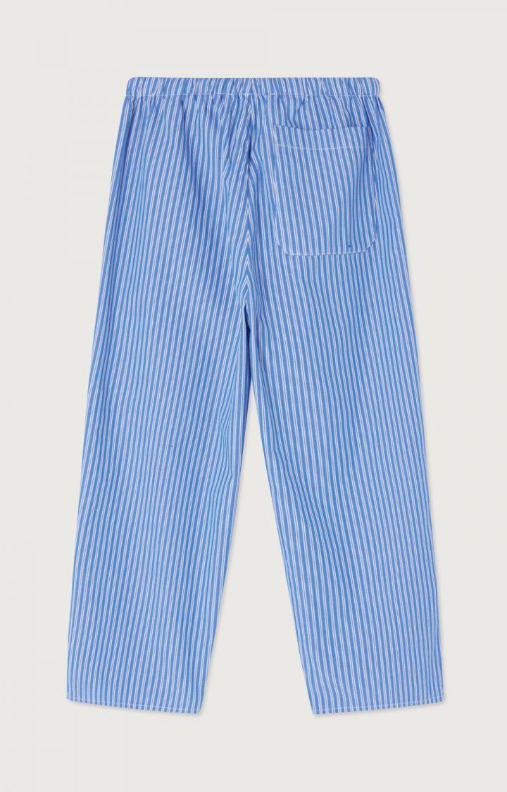 American Vintage - Trousers Zatybay Aqua Stripes