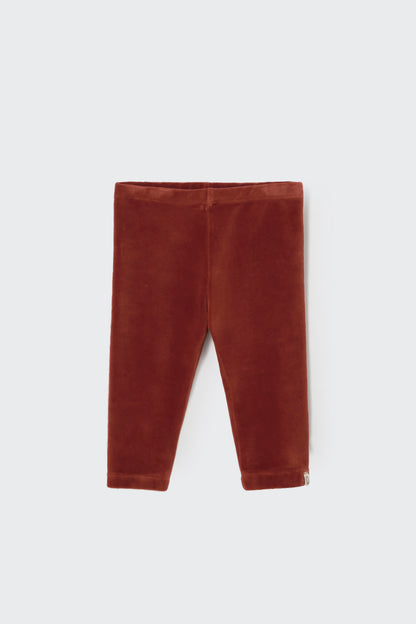 Cozmo - Velour Baby Legging | Ginger