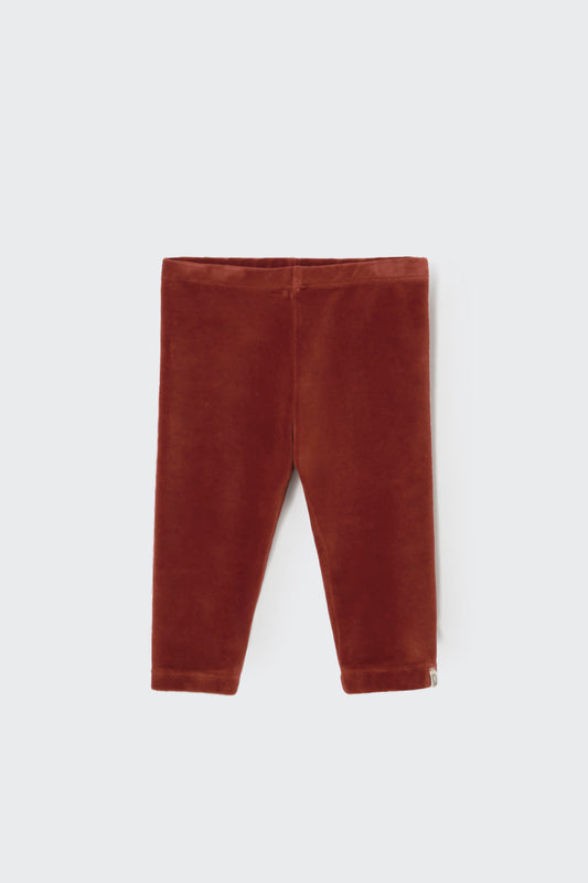 Cozmo - Velour Baby Legging | Ginger