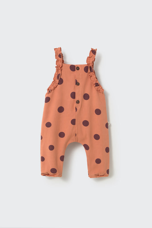 Cozmo - LILY Baby Overalls | Pink Siena