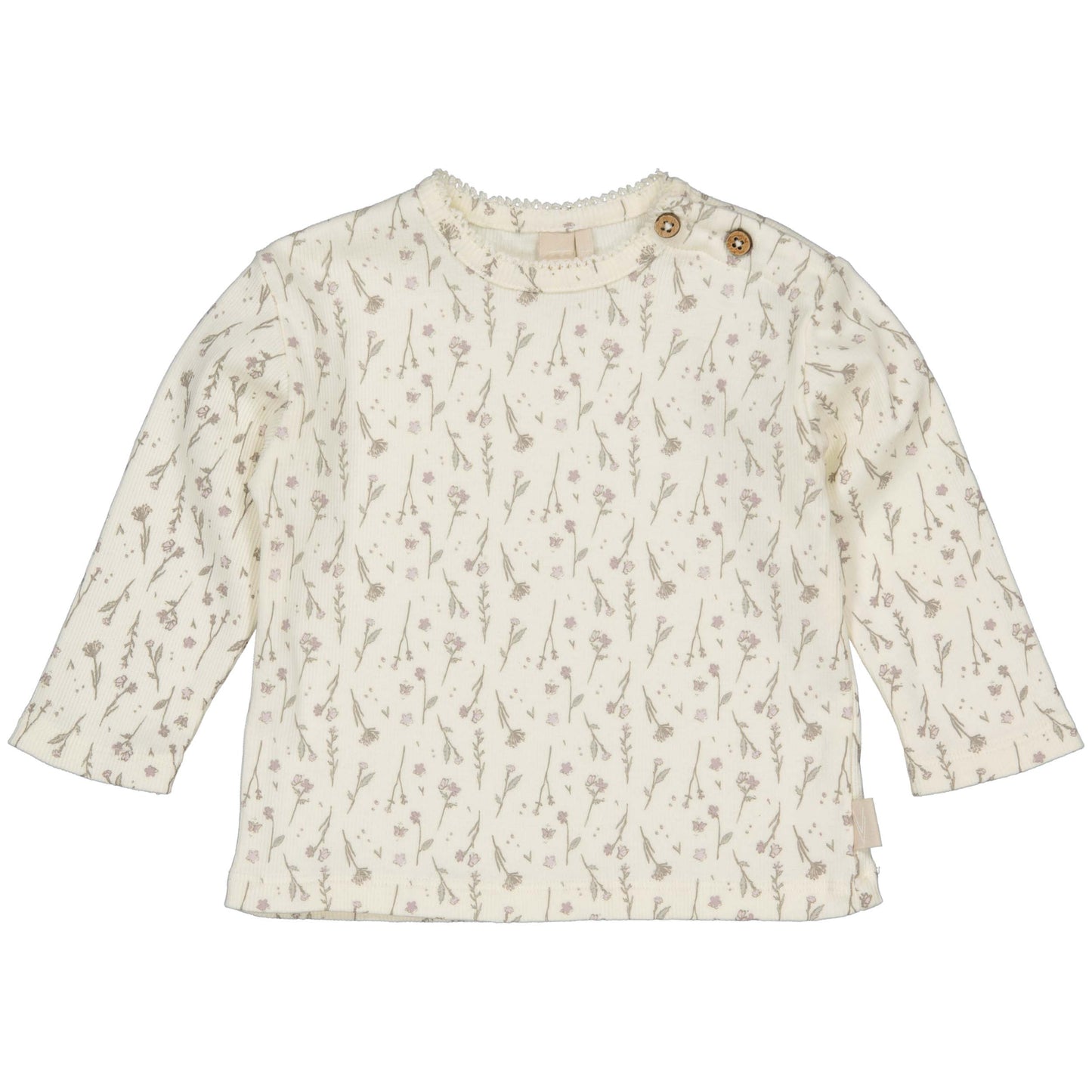 LEVV Babyshirt Keisha White Flower