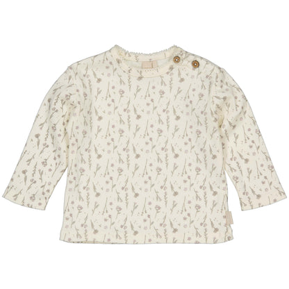 LEVV Babyshirt Keisha White Flower