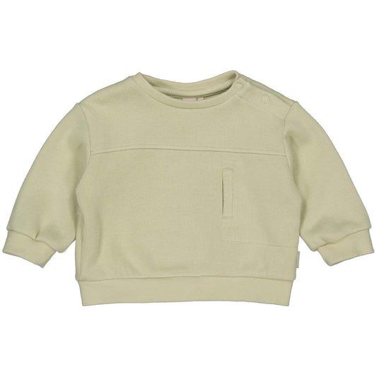 LEVV Babyshirt Babysweater Ken soft green