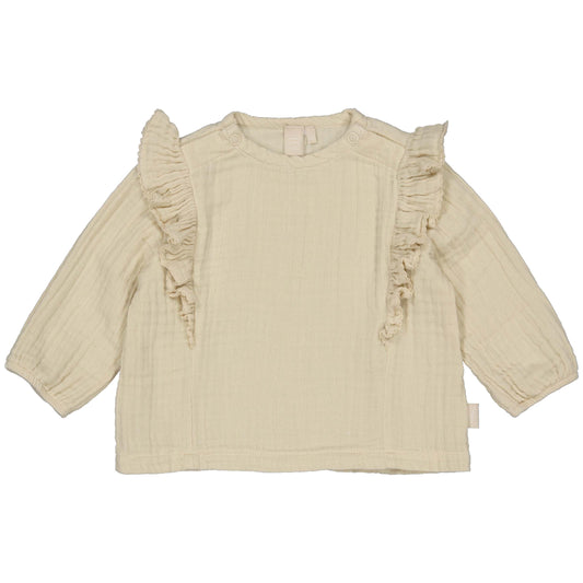 LEVV Babyshirt Babysweater Kira light sand