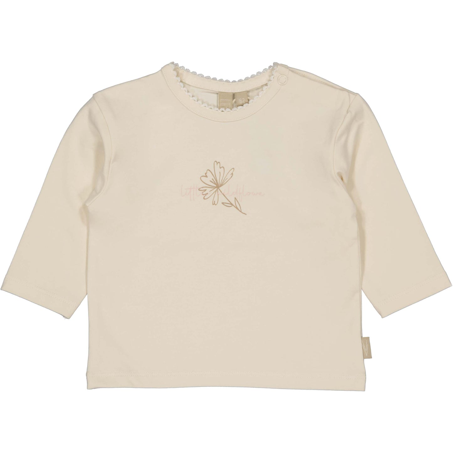 Levv - Newborn Shirt Cotton Cream Malou