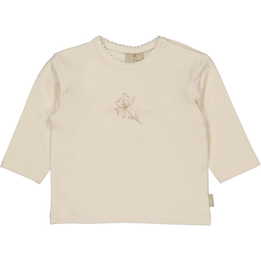 Levv - Newborn Shirt Cotton Cream Malou