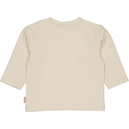Levv - Newborn Shirt Cotton Cream Malou