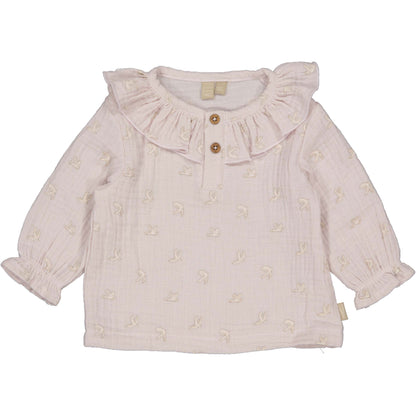 Levv - Newborn Shirt AOP Pink Animal Mara