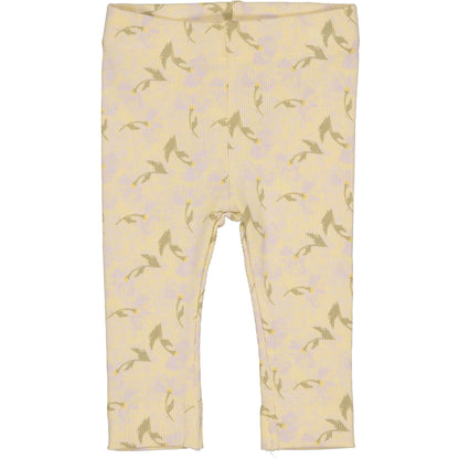 Levv - Newborn Broek Marit AOP Yellow Flower