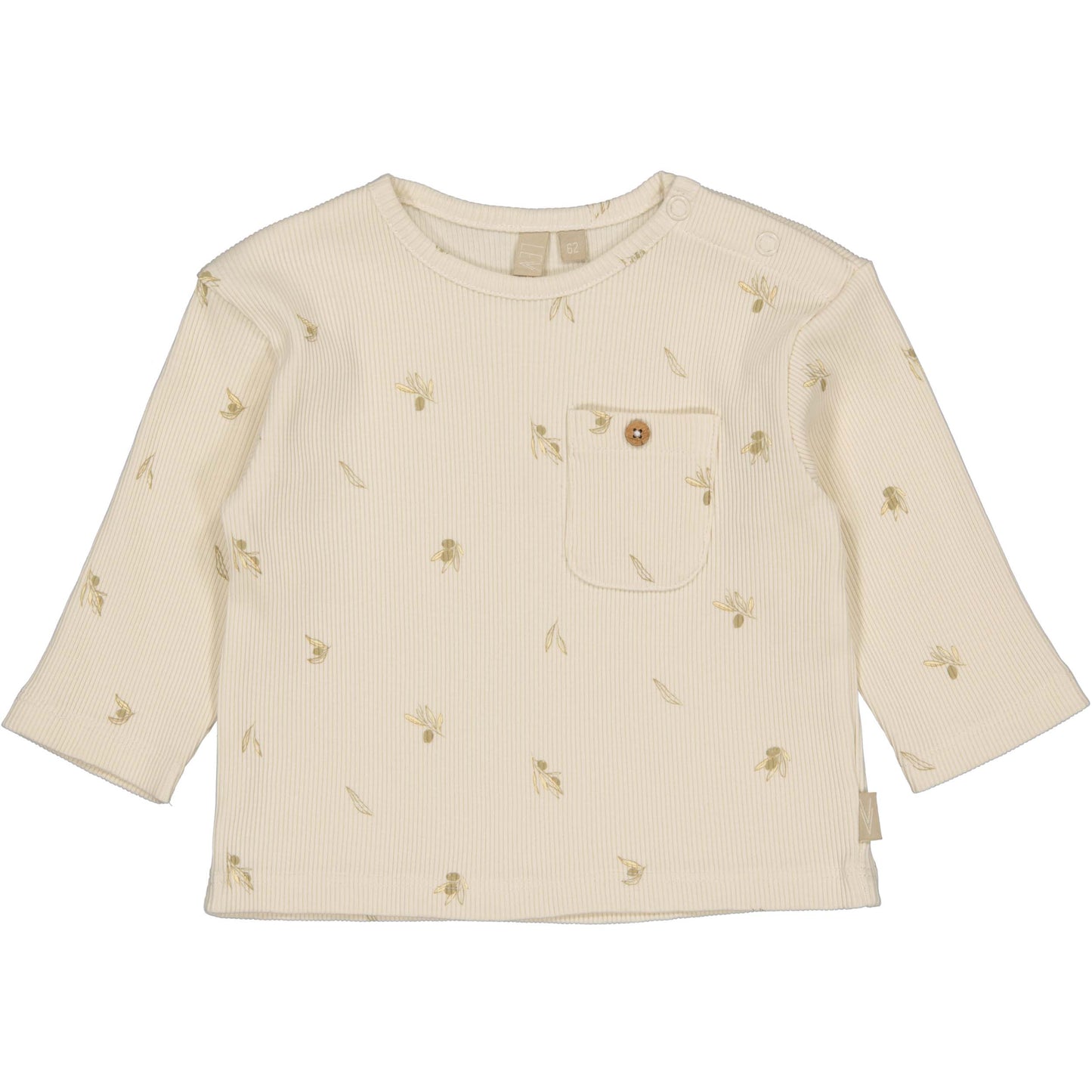 Levv - Newborn Shirt AOP Green Sketch Marko