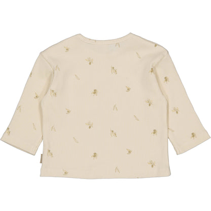 Levv - Newborn Shirt AOP Green Sketch Marko