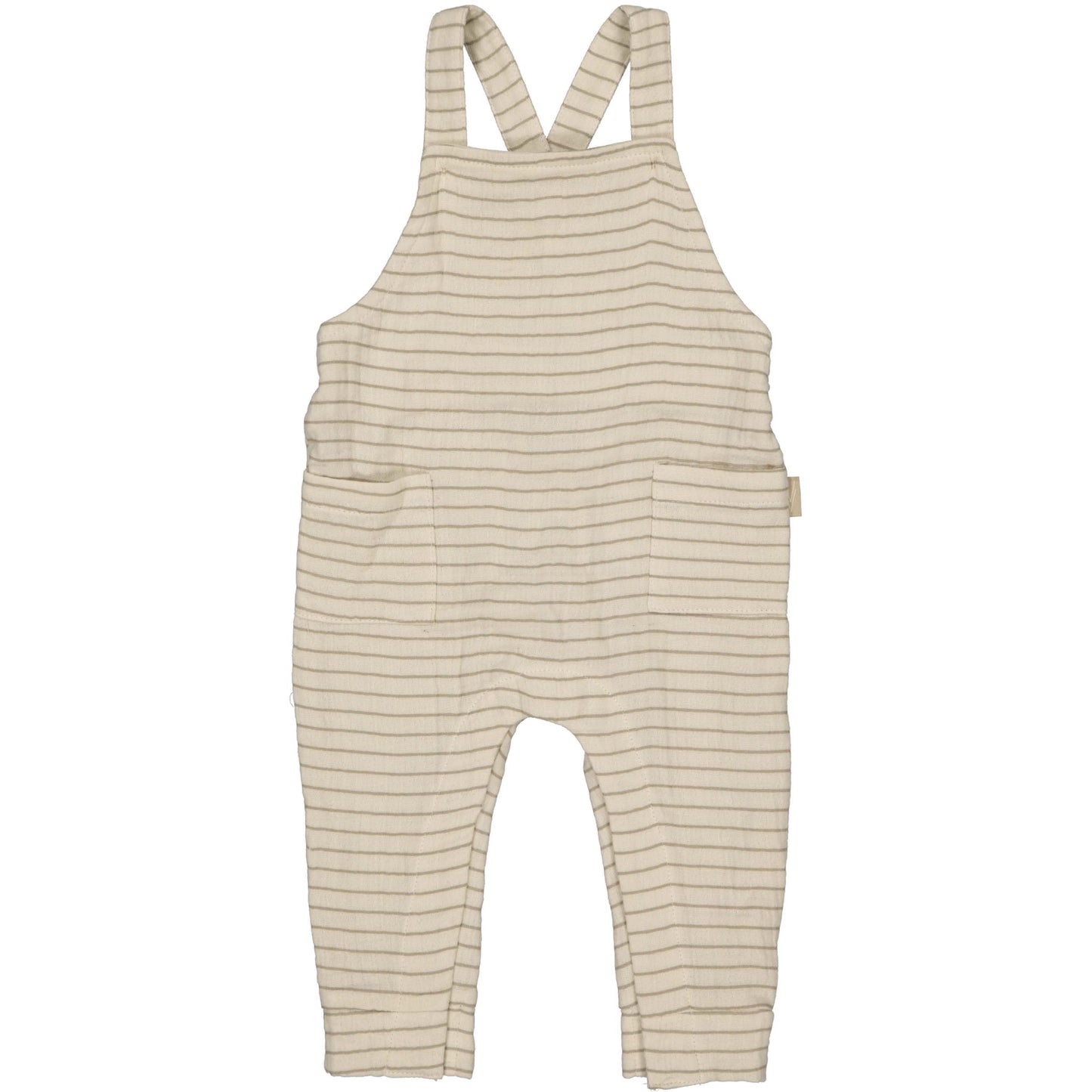 Levv - Newborn Broek Myles AOP Taupe Lines