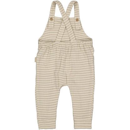 Levv - Newborn Broek Myles AOP Taupe Lines