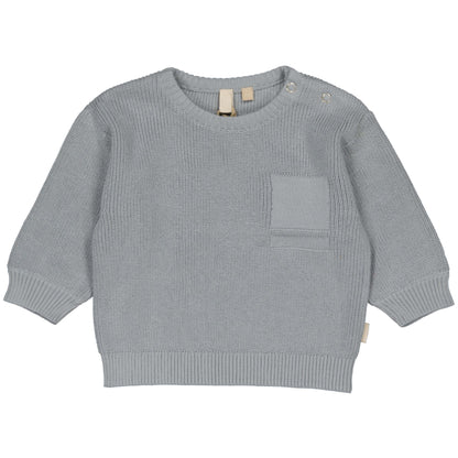 Levv - Baby Sweater Levi Blue Grey