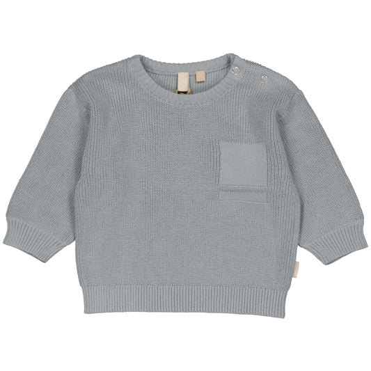 Levv - Baby Sweater Levi Blue Grey