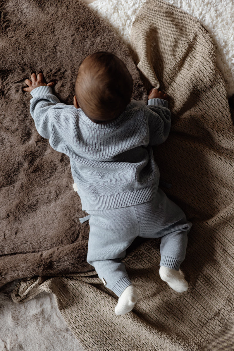 Levv - Baby Pants Lorenzo Blue Grey