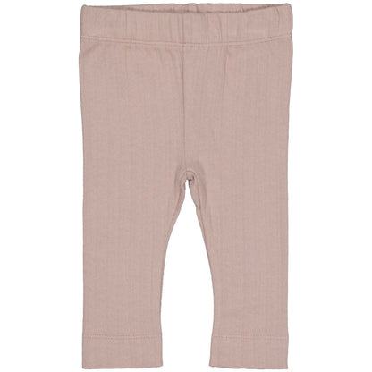 Levv  - Nora Legging Mauve | Zachte Baby Legging van 100% Katoen