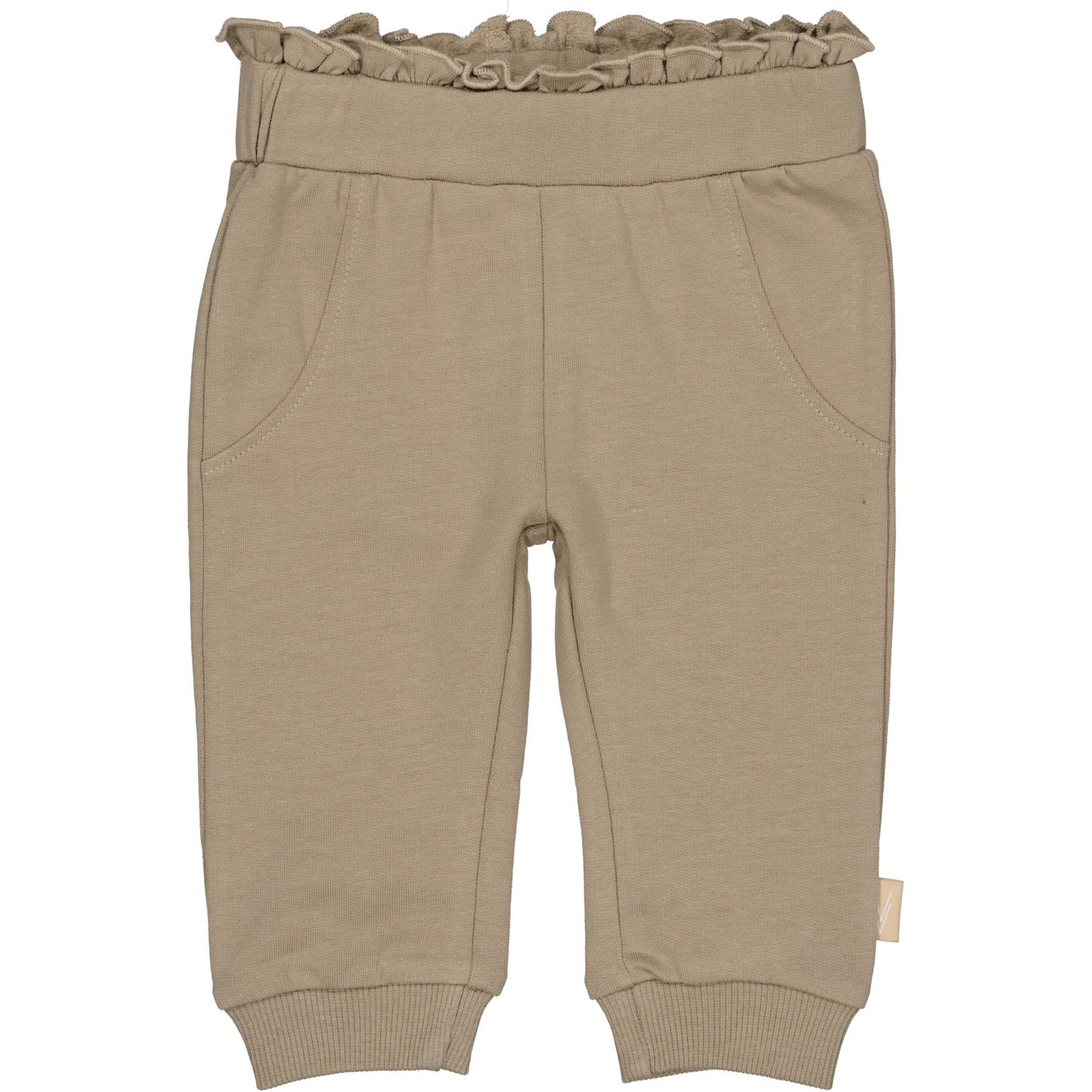 Levv  - Novi Broek Light Brown | Zachte Babybroek van Biologisch Katoen
