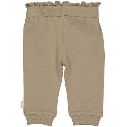 Levv  - Novi Broek Light Brown | Zachte Babybroek van Biologisch Katoen