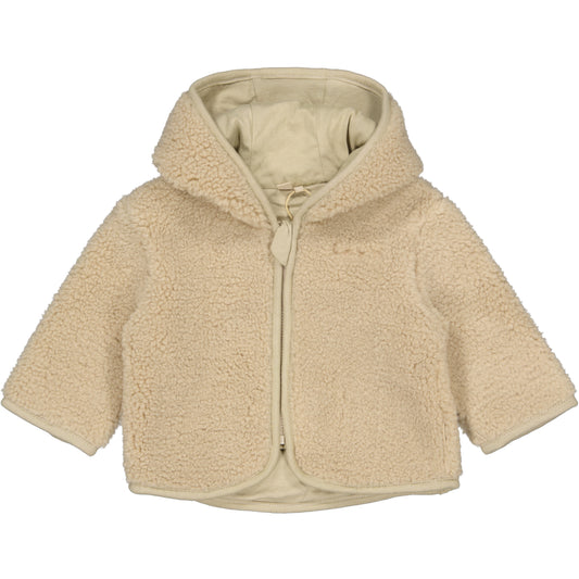 Levv  - Nowie Jas Beige | Teddy Babyjas met Katoenen Voering