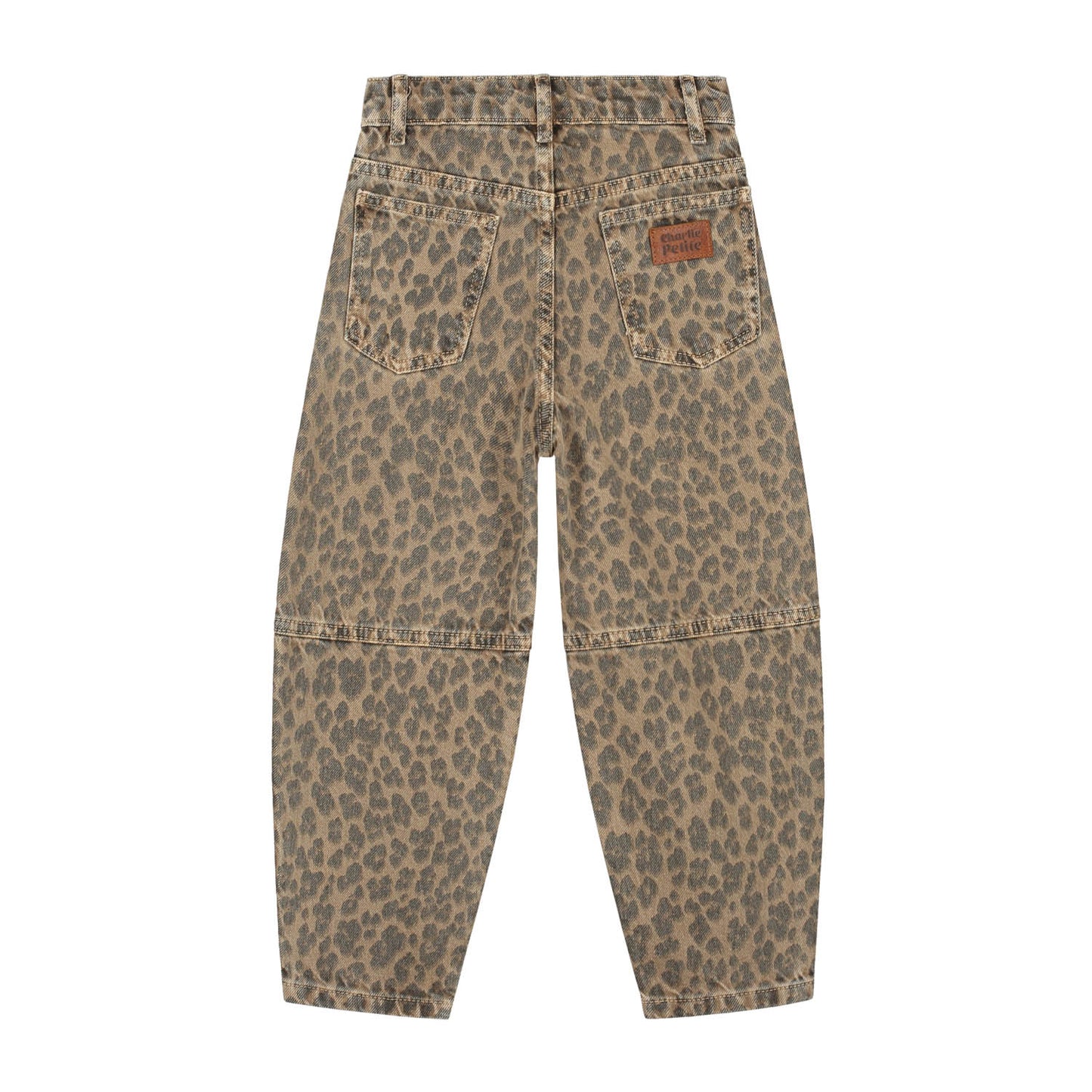 Charlie Petite - Lou Balloon Jeans Tiger Print