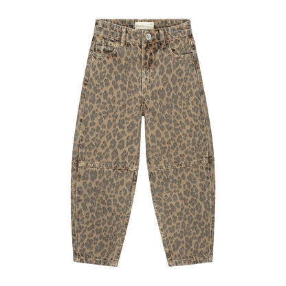 Charlie Petite - Lou Balloon Jeans Tiger Print
