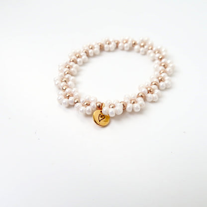 LOVEissue - Bracelet | Daisy | Pearl T2