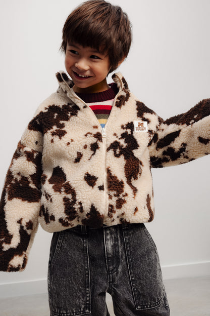The New Society - Wynn Jacket | Cow Print