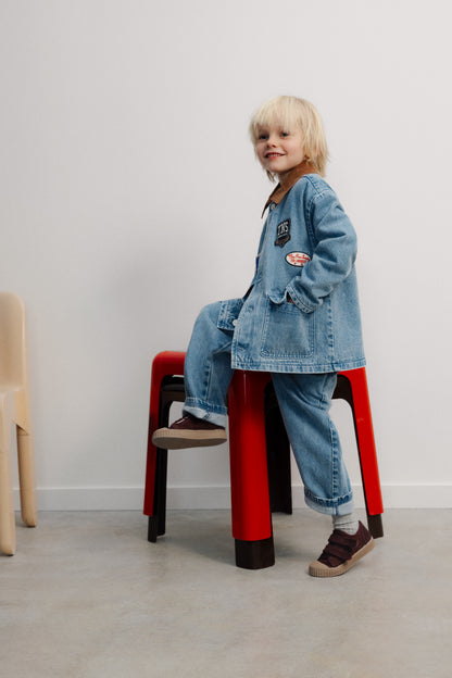 The New Society - Ridge Jacket | Denim