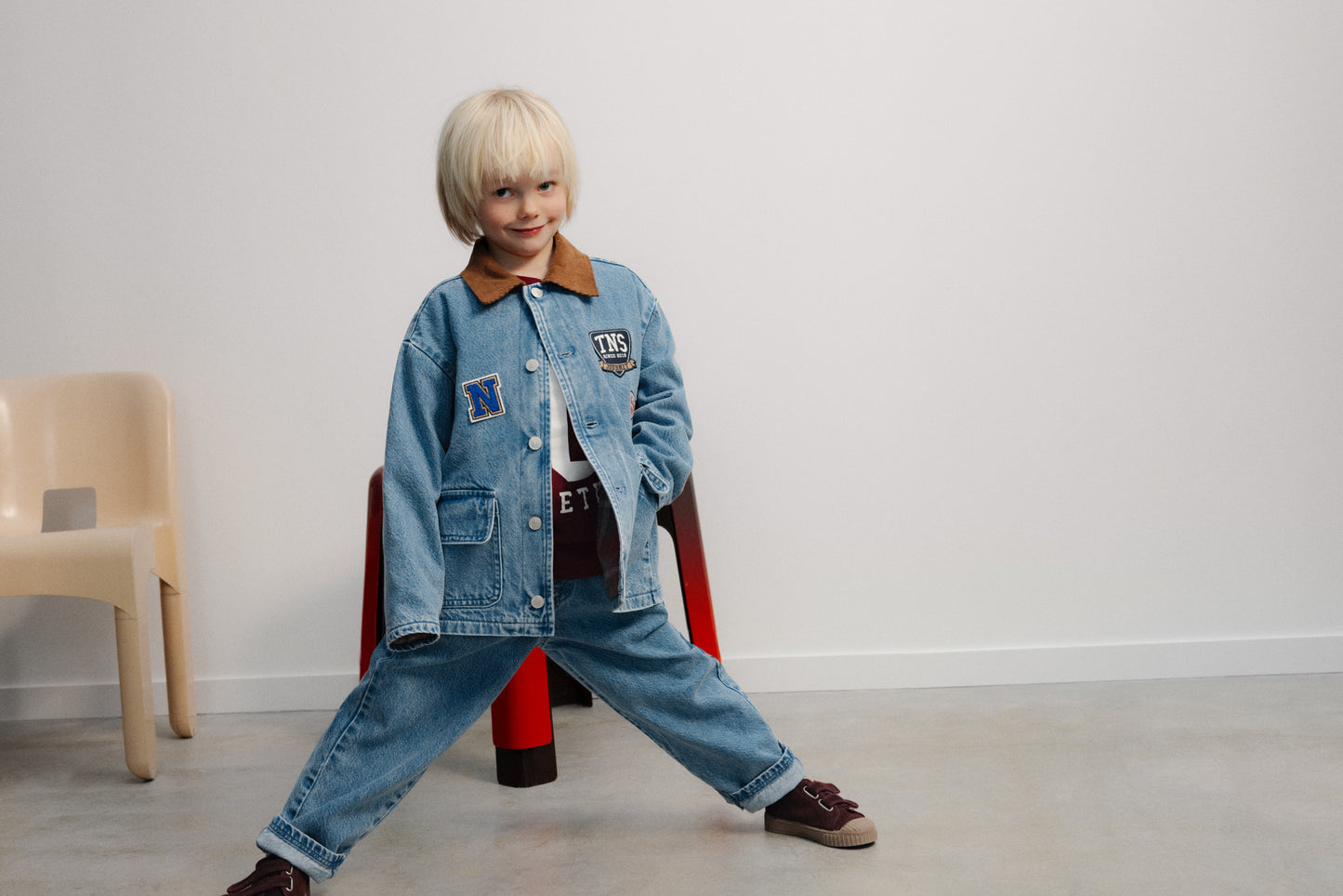 The New Society - Ridge Jacket | Denim