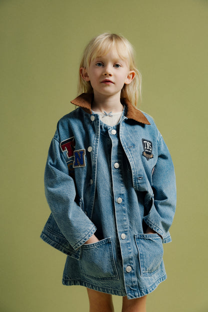 The New Society - Ridge Jacket | Denim