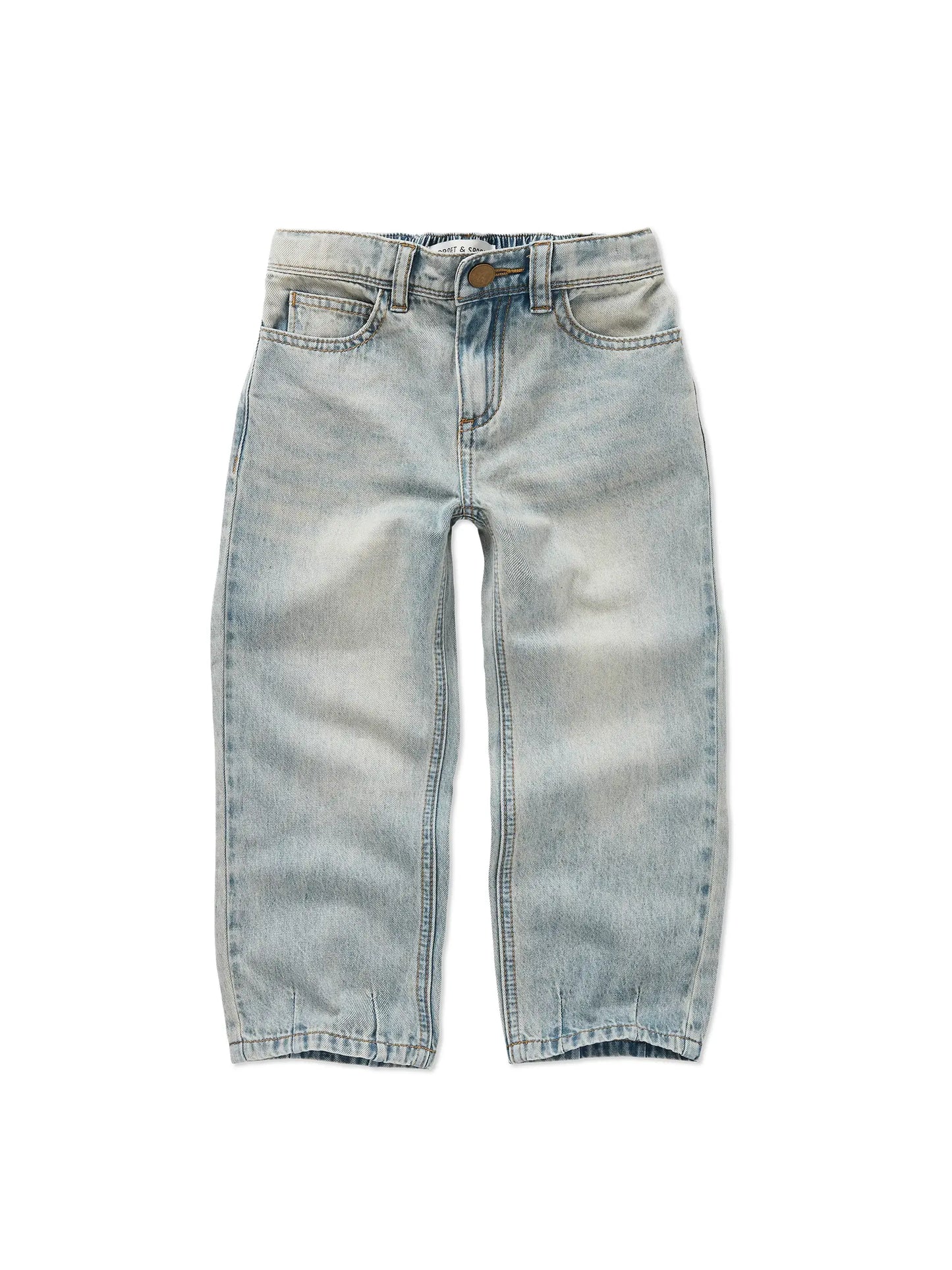 Sproet & Sprout - Loose Denim Pants | Vintage Blue