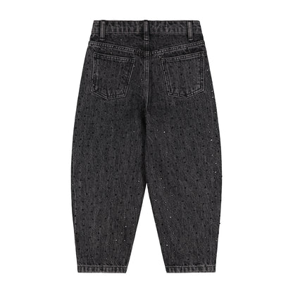 Charlie Petite - Lou Balloon Jeans Black